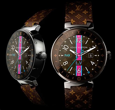 louis vuitton square ladies watch|Louis Vuitton tambour smart watch.